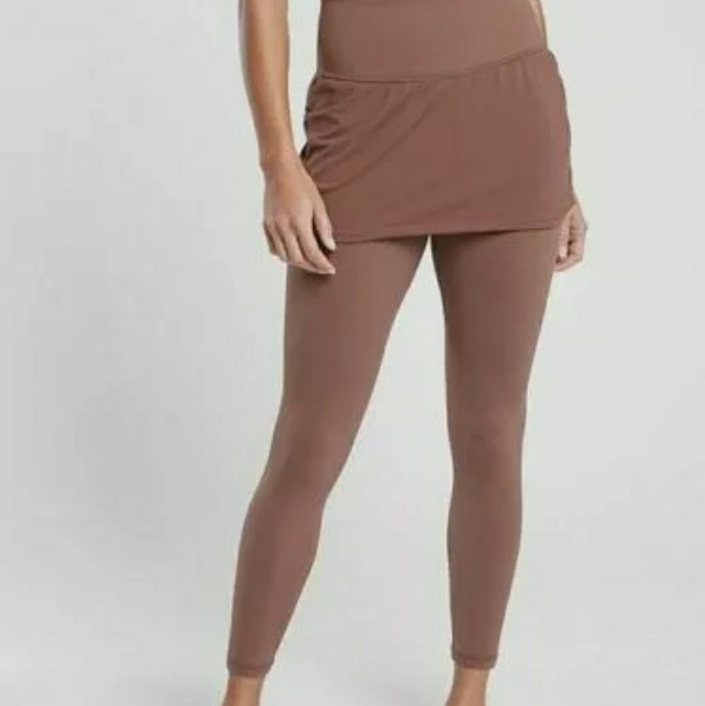 Athleta Hearth Rose Elation 2-in-1 7/8 Tight - L